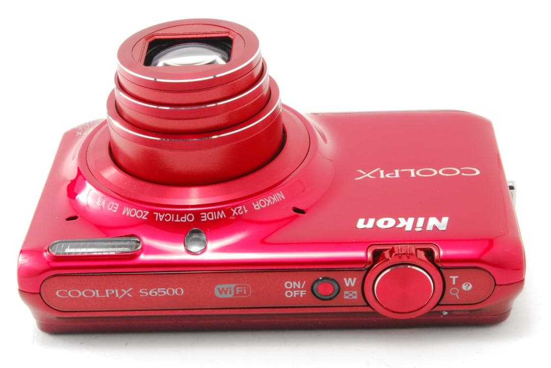 Nikon COOLPIX S6500 レッド 付属品多数 動作確認済