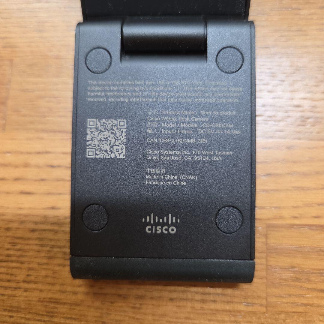シスコシステムズ (Cisco) Desk Camera 4Kウェブカメラ