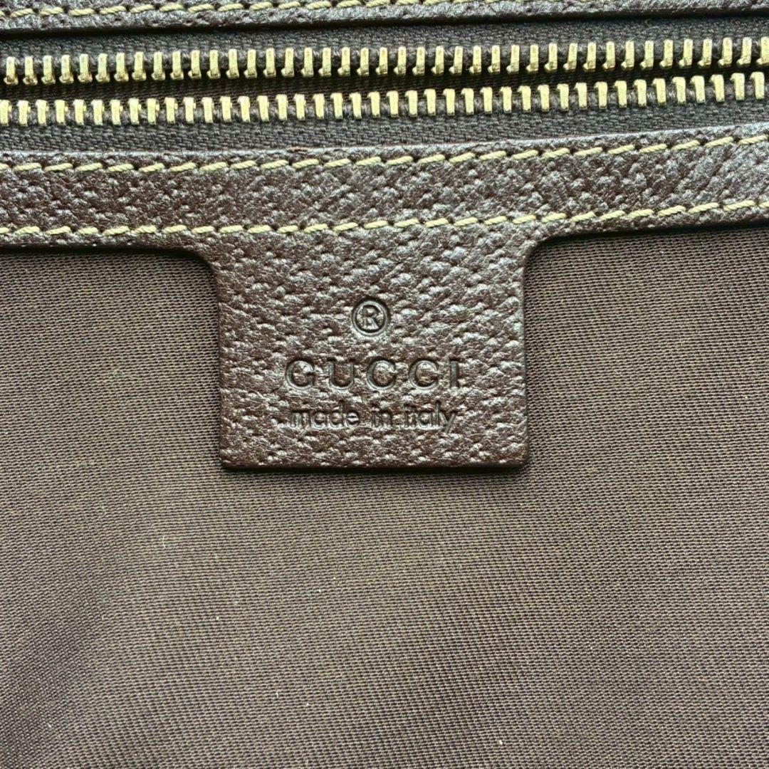 美品✨ グッチ GG キャンバス ミニボストン バッグ 肩掛け ハンドバッグ