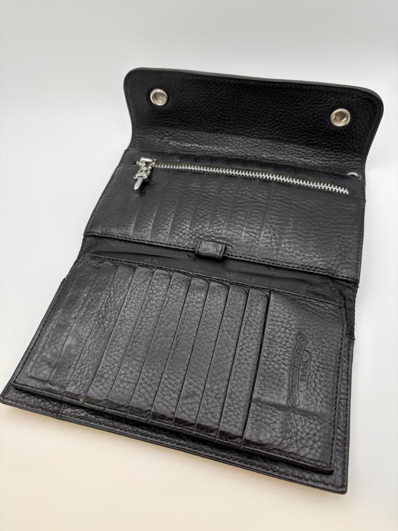 Chrome Hearts Wave クロームハーツ　長財布　ロングウォレット