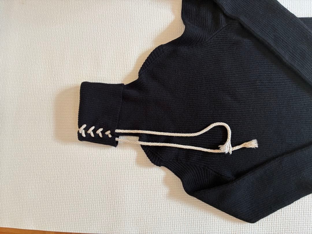 y's タートルリブセーター