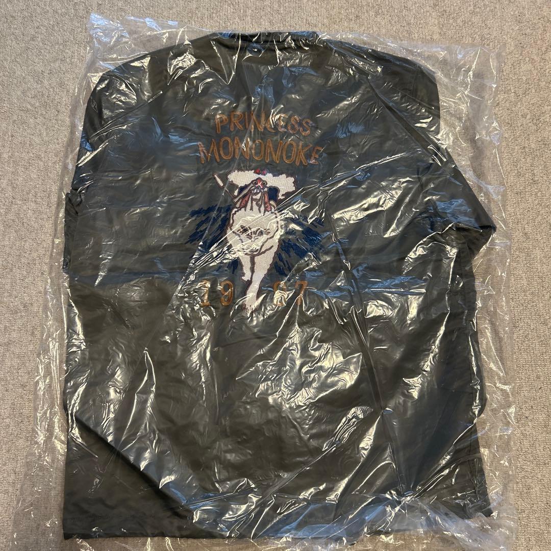 新品タグ付　ジブリ　もののけ姫　荒ぶる森の神　コーチジャケット　GBL Mサイズ