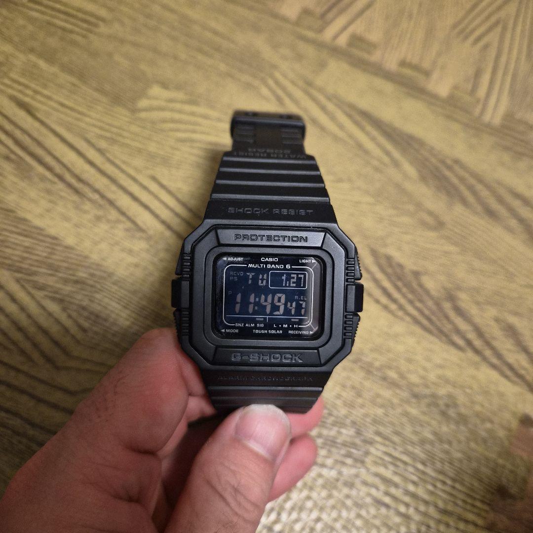 美品 G-SHOCK GW-5510-1BJF 電波ソーラー ブラック