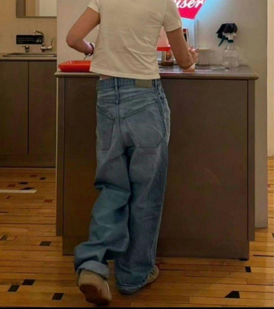 OK SOON ワイドデニム