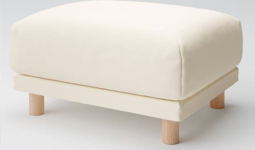 無印良品　ポケットコイルオットマンフルセット