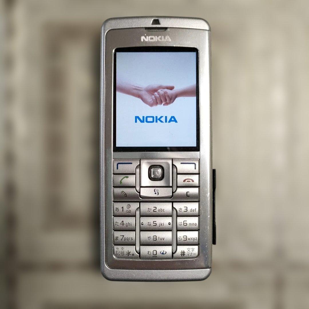 ノキアNOKIAビジネス向けスマートフォン『E60』フィンランド製 純正バッテリ