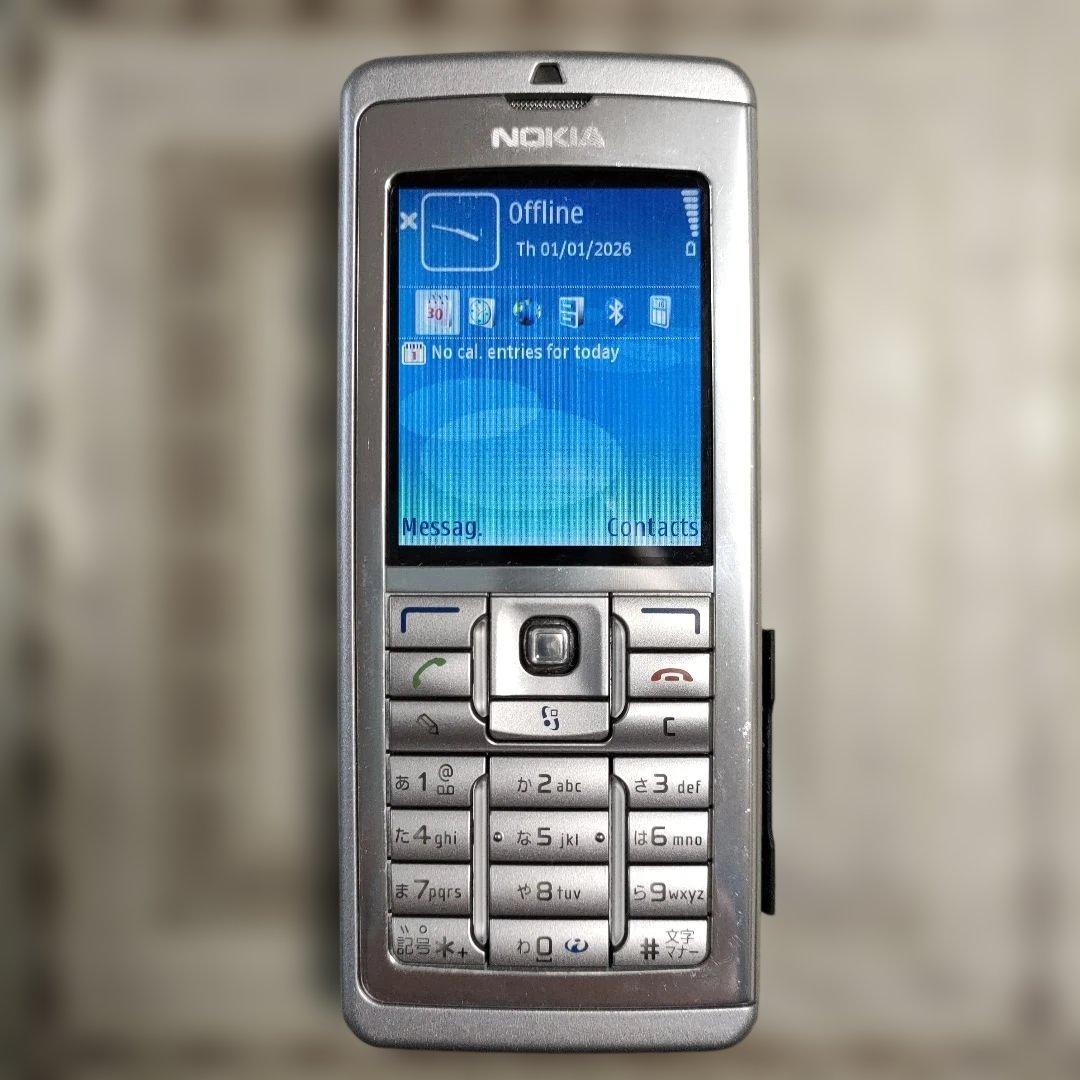 ノキアNOKIAビジネス向けスマートフォン『E60』フィンランド製 純正バッテリ