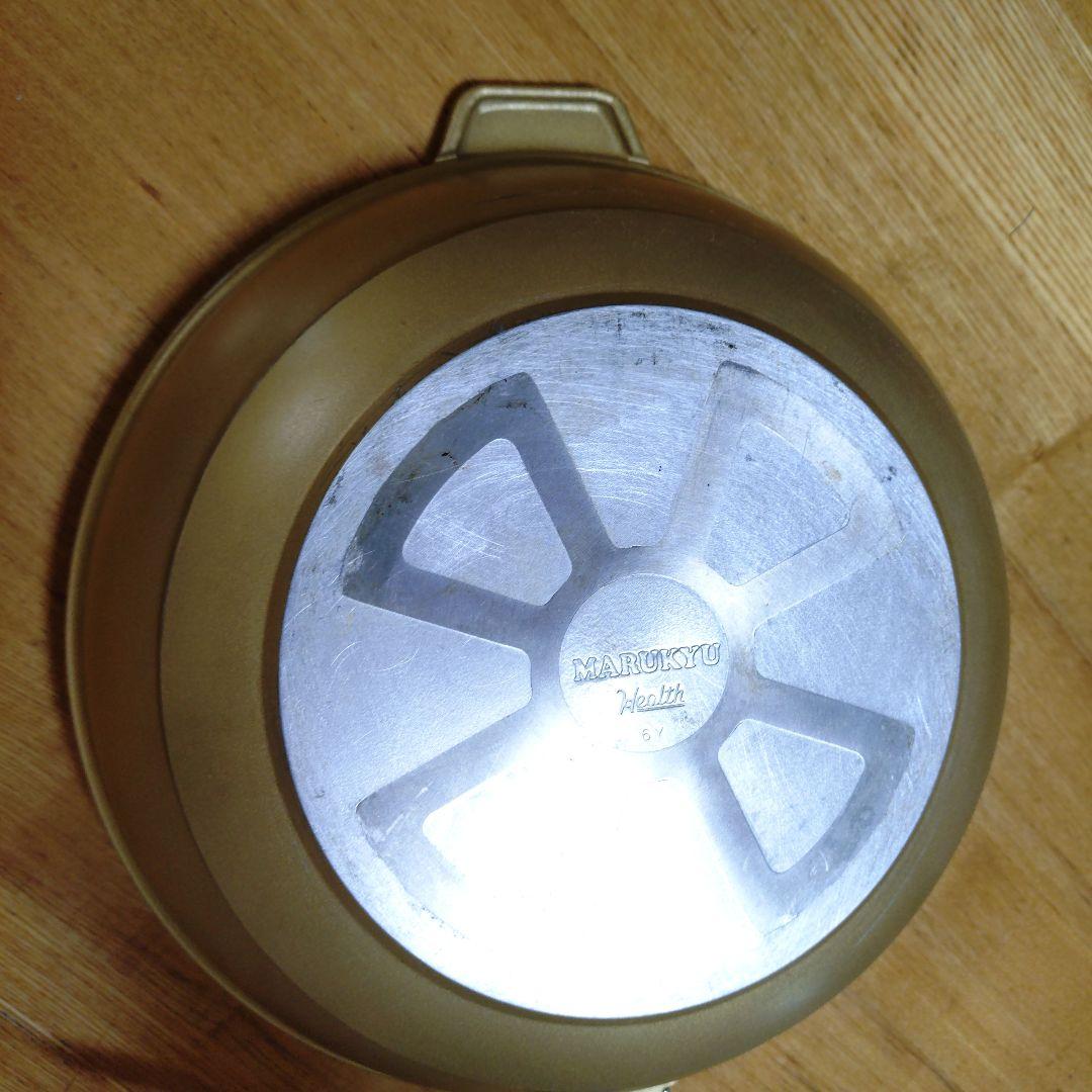 マル球産業 フライパン マルキュー 直径 30cm 深さ８cm 蓋付き