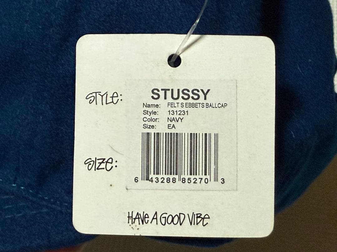 STUSSY × EBBETS FIELD ベースボールキャップ 未使用 タグ付
