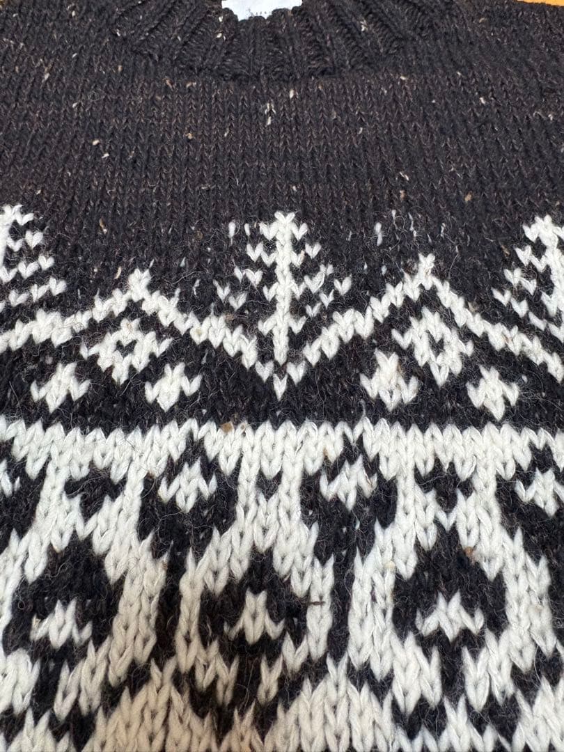 かぐれ　ペルーニットジャガードプルオーバー