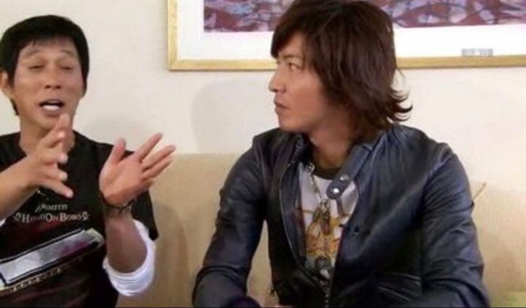 キムタク私物ヒステリックグラマーxxx野口ラムレザーJKTローリングストーンズ