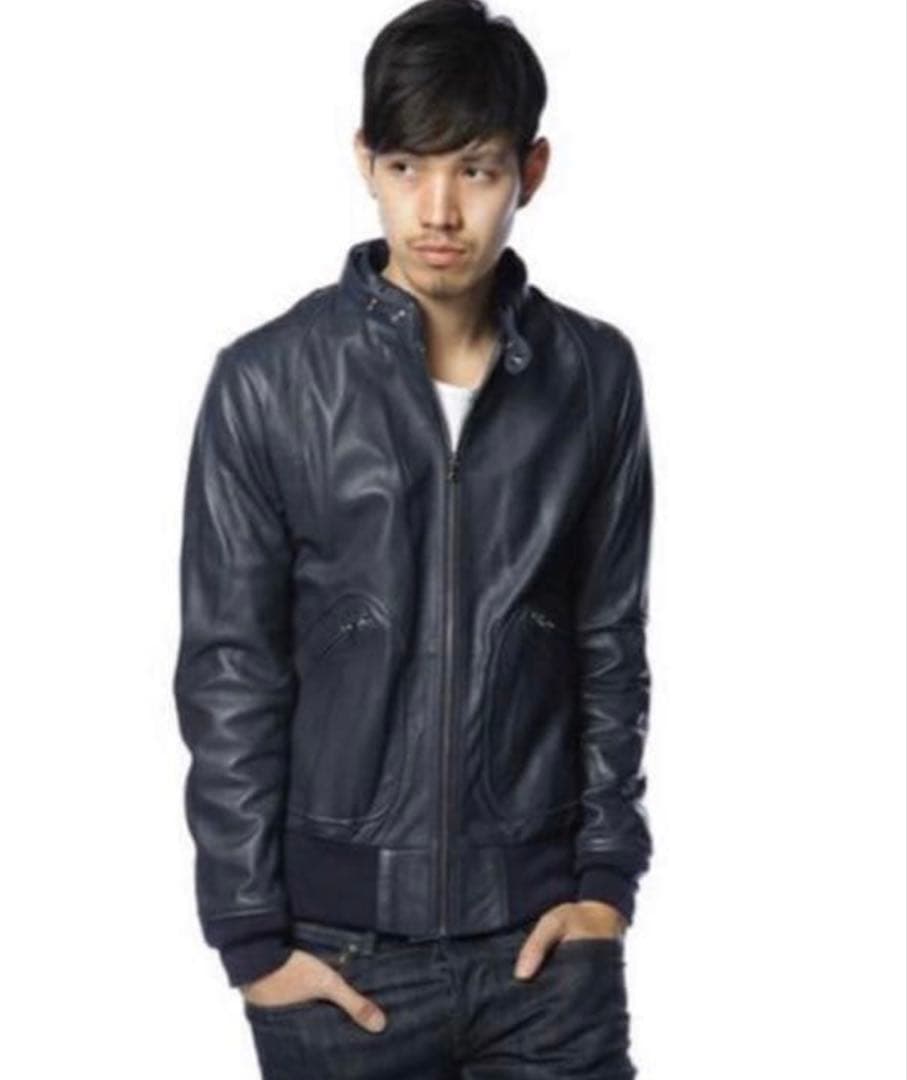 キムタク私物ヒステリックグラマーxxx野口ラムレザーJKTローリングストーンズ