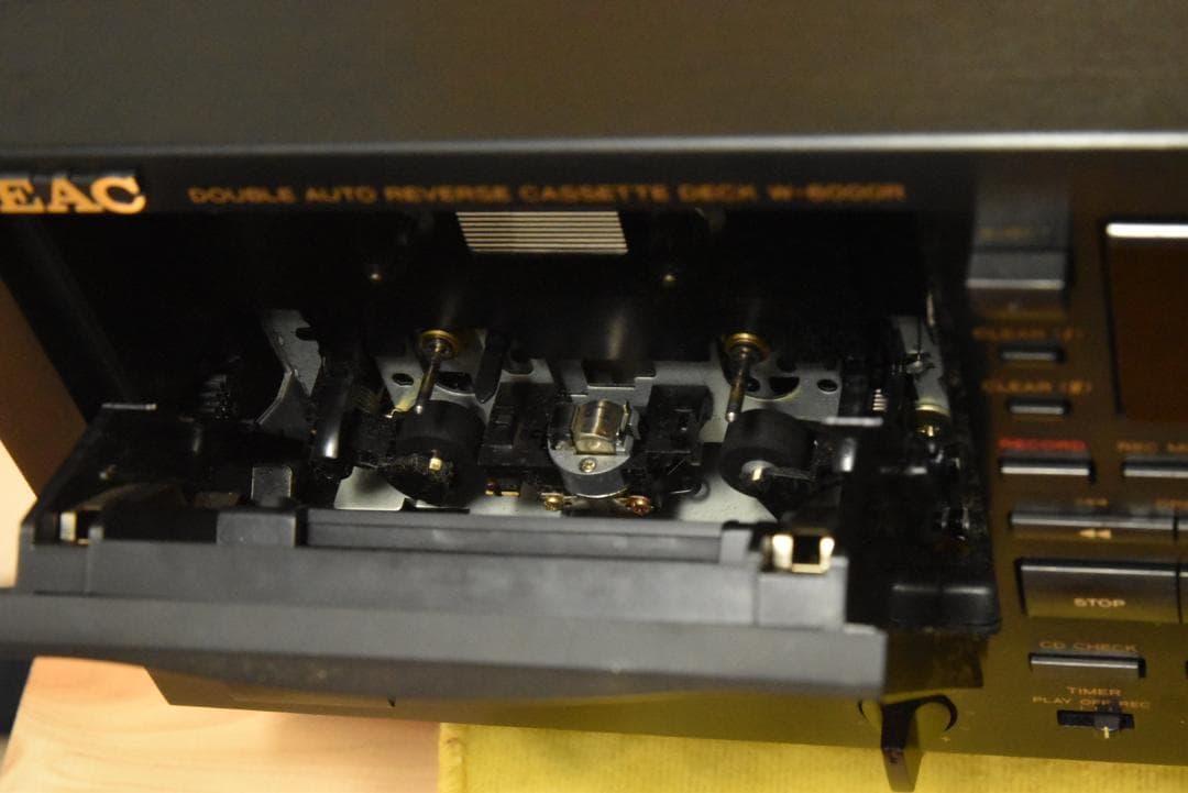 TEAC W-6000R ダブルオートリバース カセットデッキ ワンオーナー