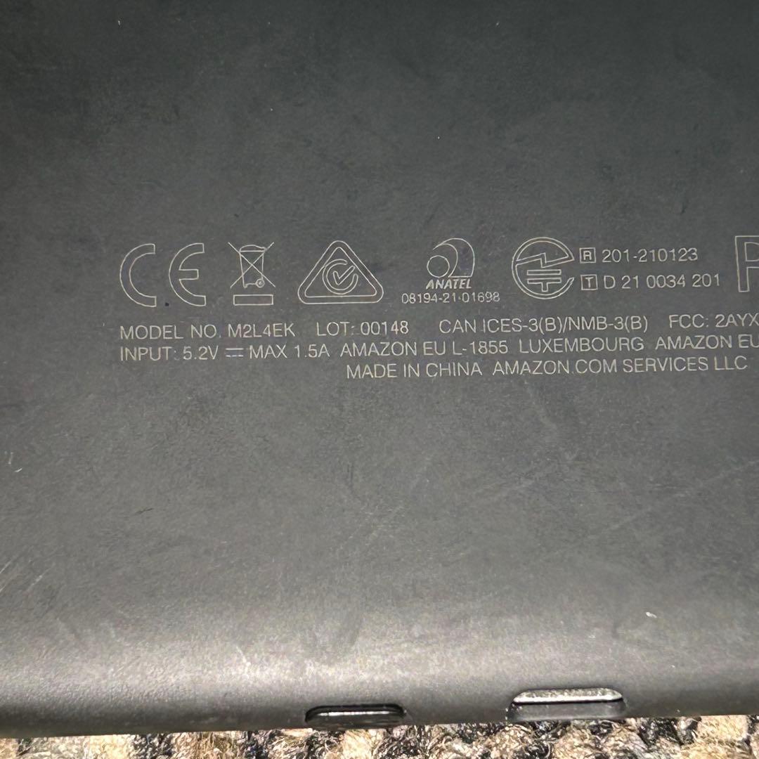 Kindle (第11世代) 電子書籍リーダー 本体　M2L4EK