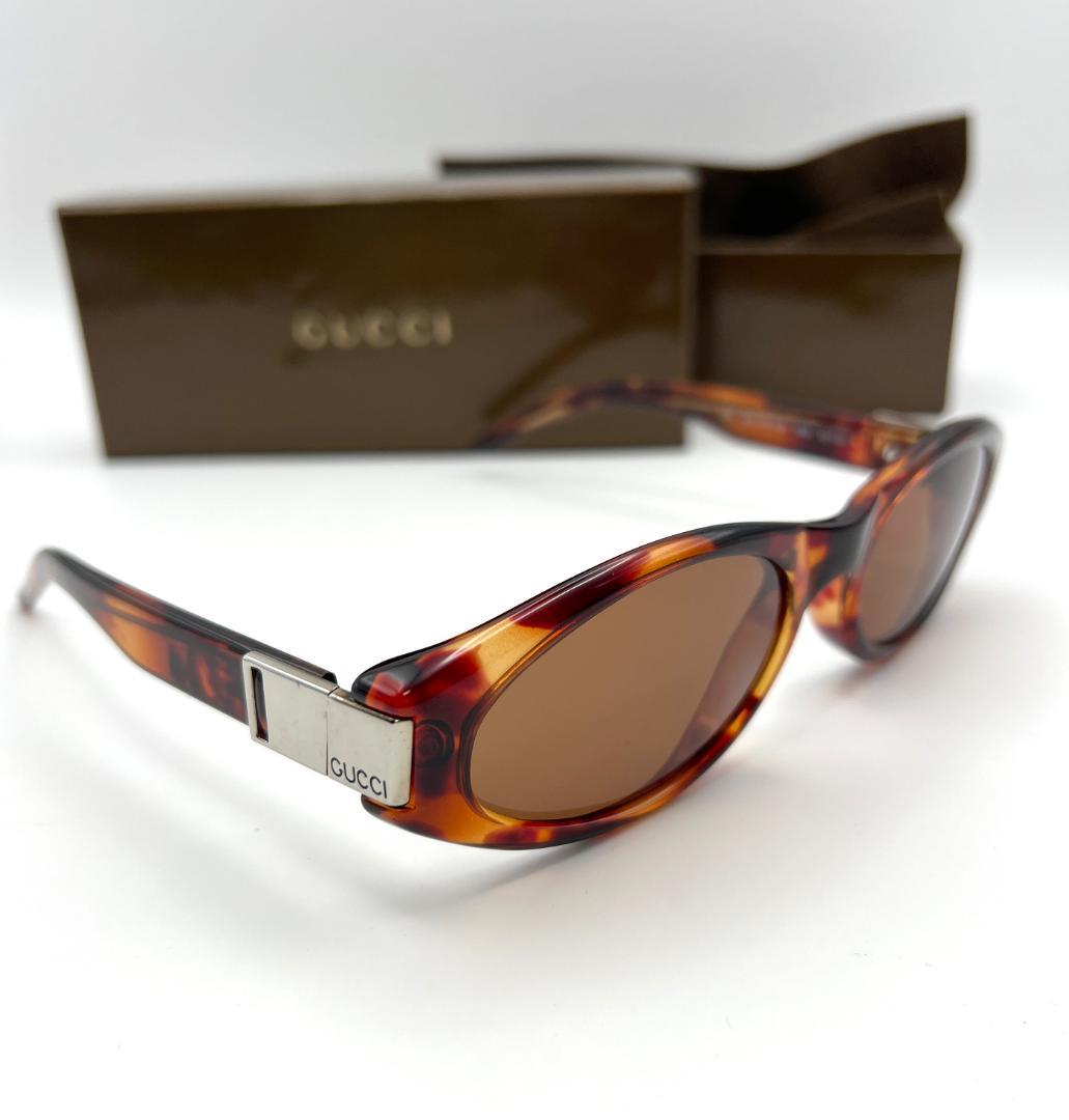 美品 GUCCI サングラス べっ甲柄 135 GG2411/S