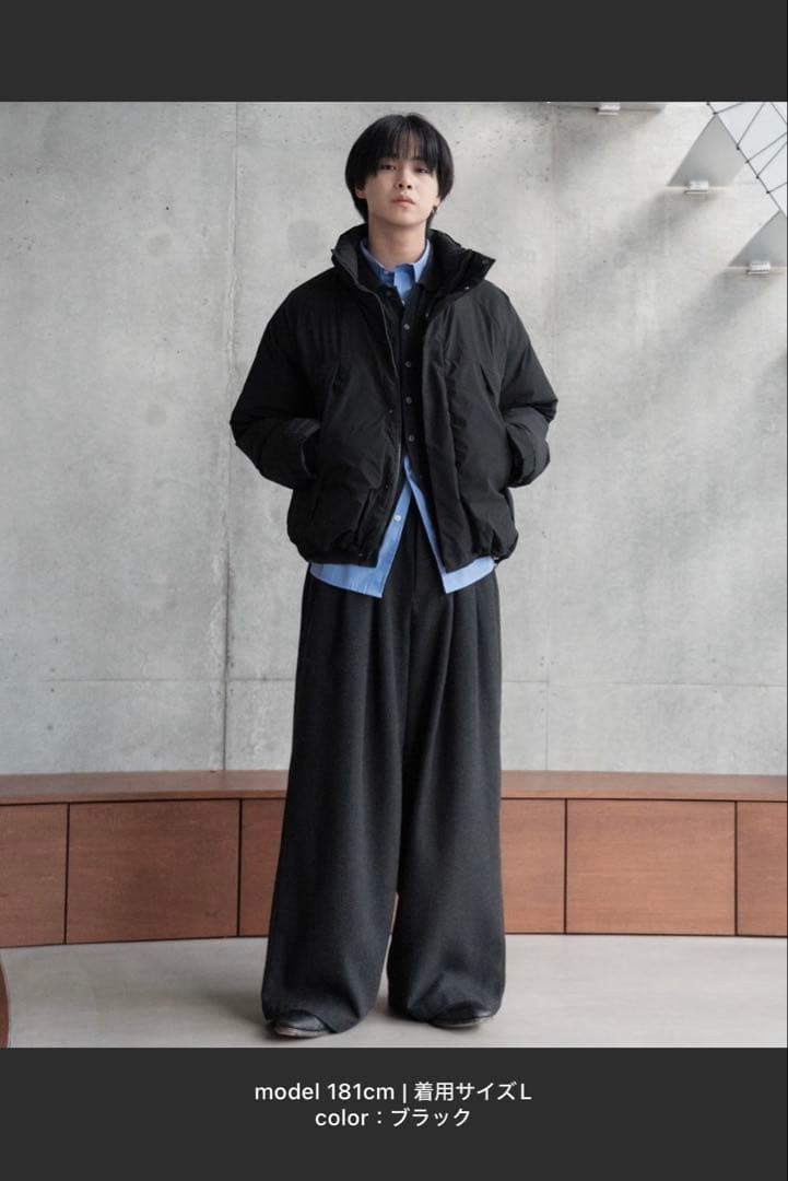 SINSS Short puff jacket ショートパフジャケット　Lサイズ