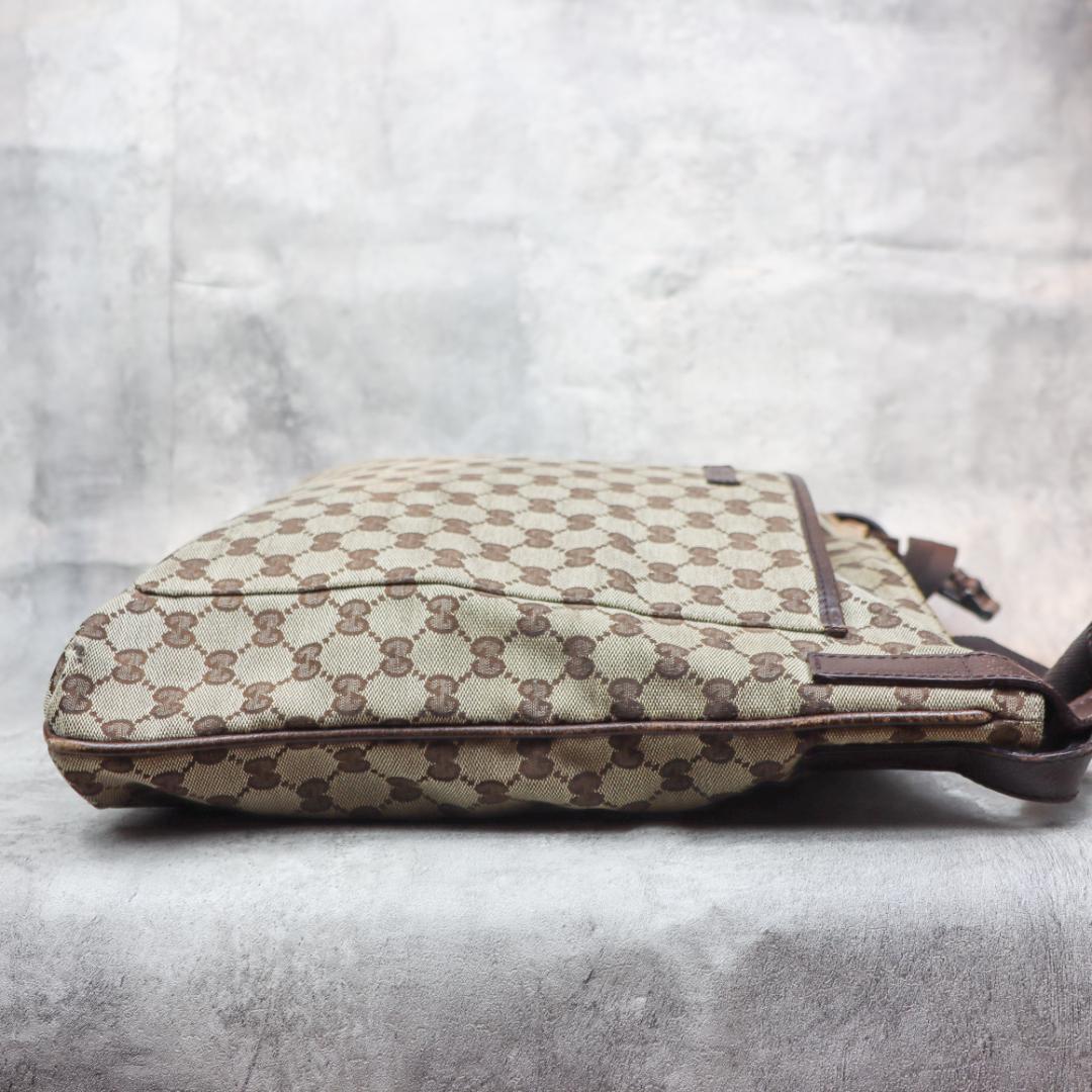 GUCCI GGキャンバス トートバッグ ショルダーバッグ ユニセックス