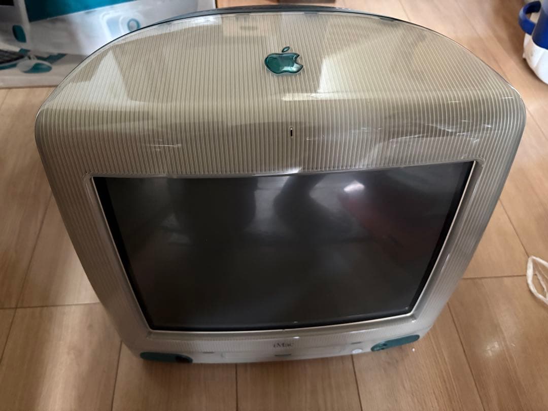Apple iMac G3 ブルー スケルトン