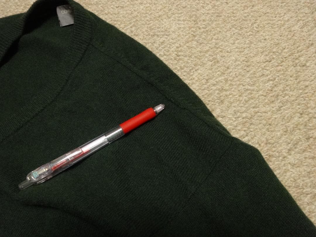 1990年製　オールドギャルソン　Vネックニット　コムデギャルソン　９０ｓ　Ｌ位