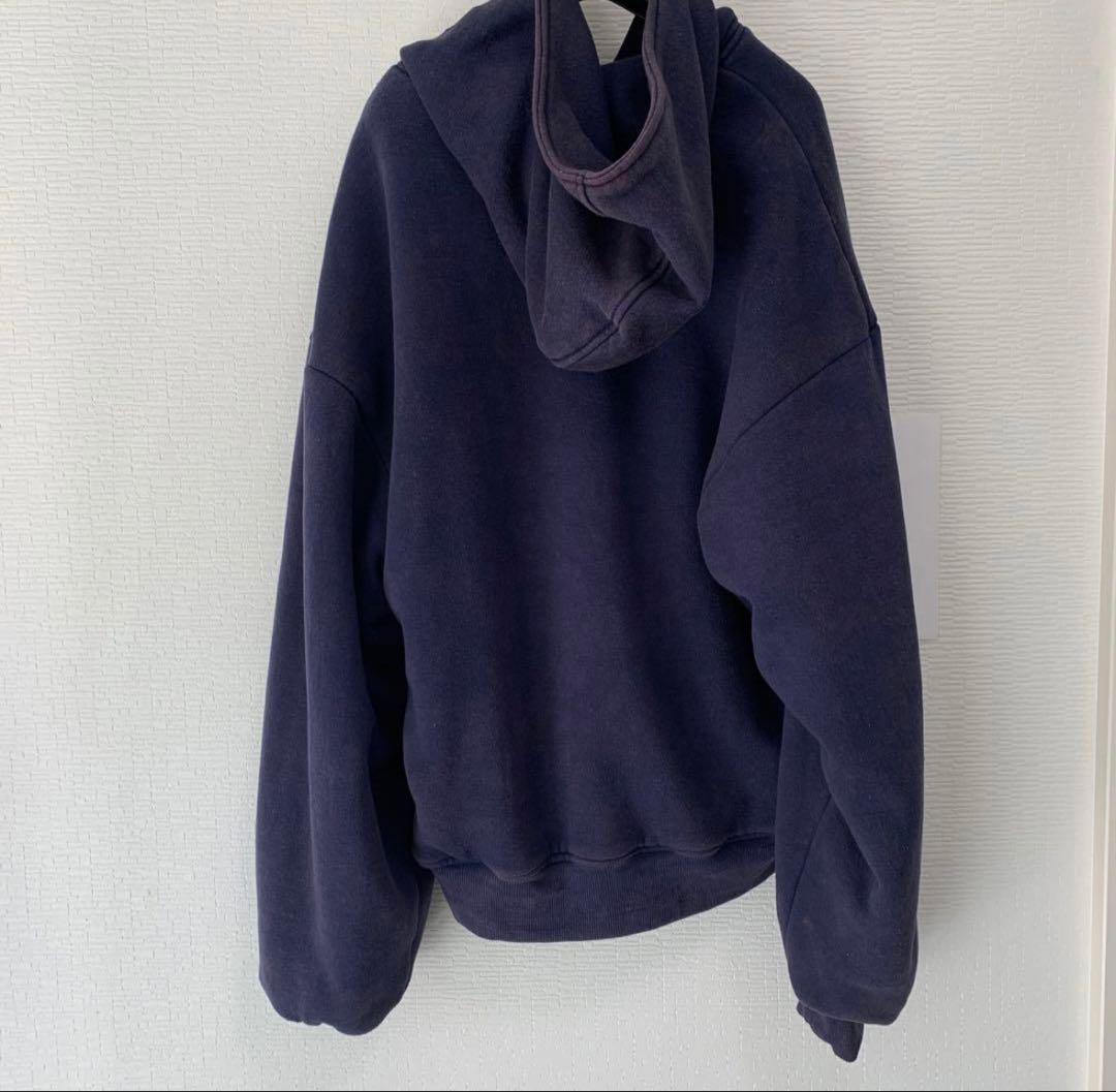 thirteen studios リバーシブル フーディ XXL ネイビー