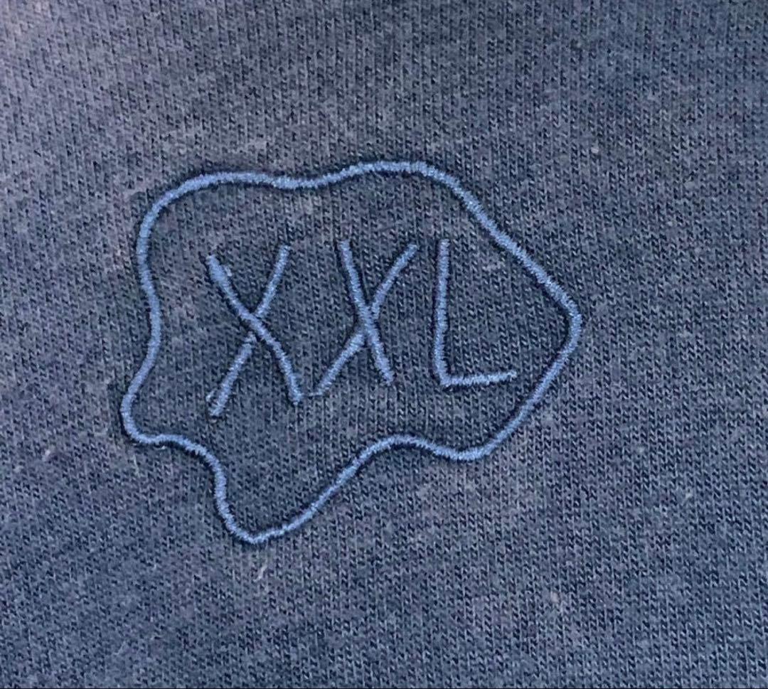 thirteen studios リバーシブル フーディ XXL ネイビー