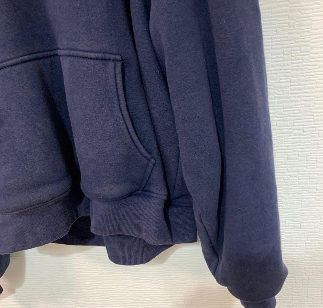 thirteen studios リバーシブル フーディ XXL ネイビー