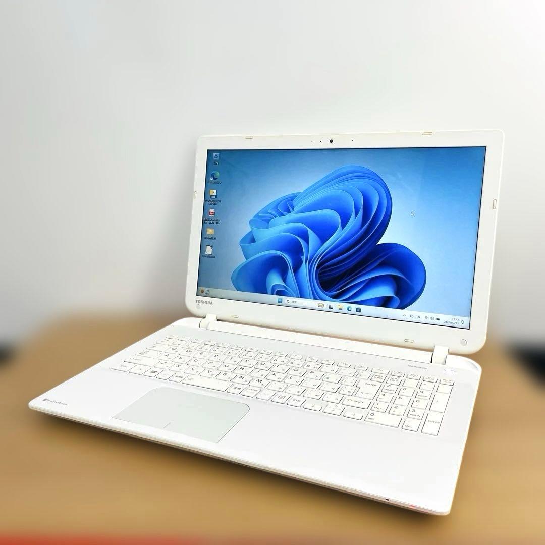 設定済ホワイトSSD256メモリ8ギガカメラwin11オフィスDVD Wi-Fi