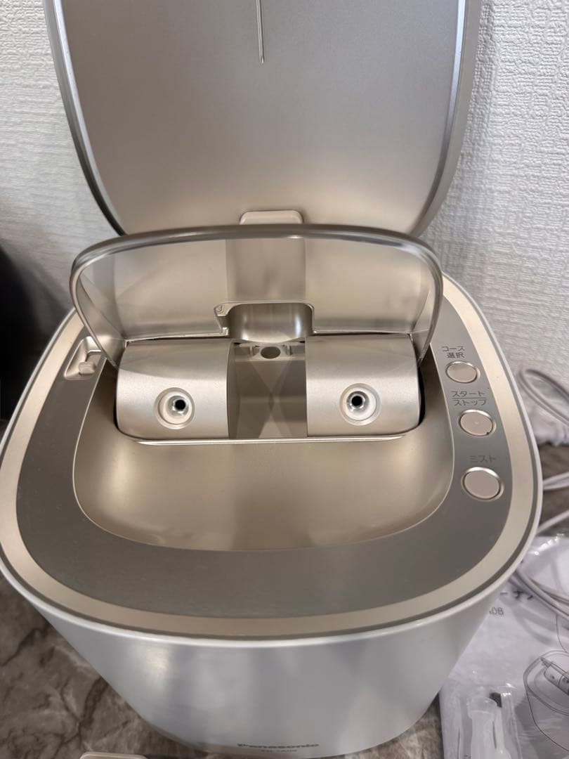 【美品】Panasonic スチーマー ナノケア EH-SA0B 大理石