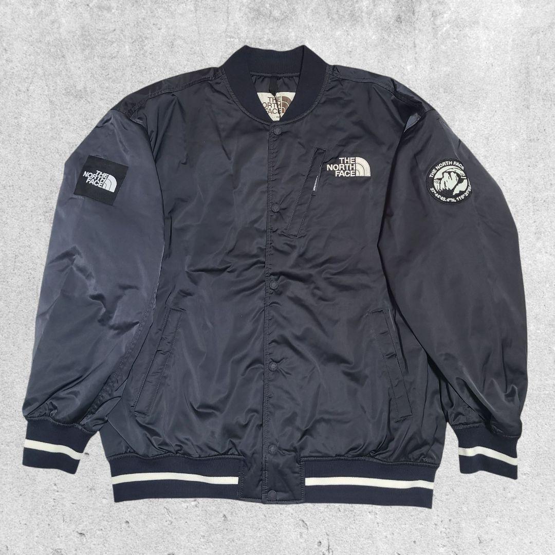 韓国限定 ノースフェイス PLAYER VARSITY JACKET スタジャン