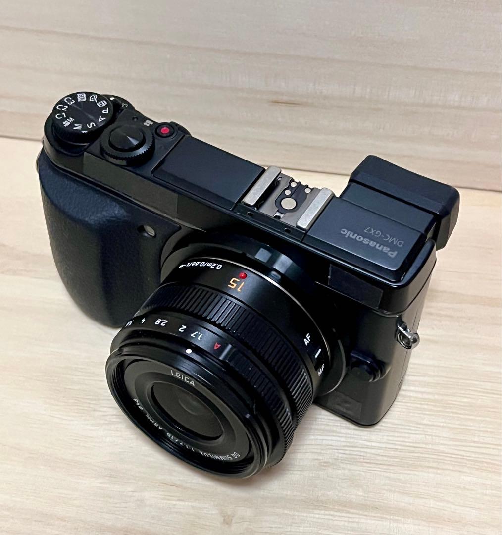 デジタルカメラ Panasonic LUMIX DMC-GX7 LEICA 15mm f/1.7