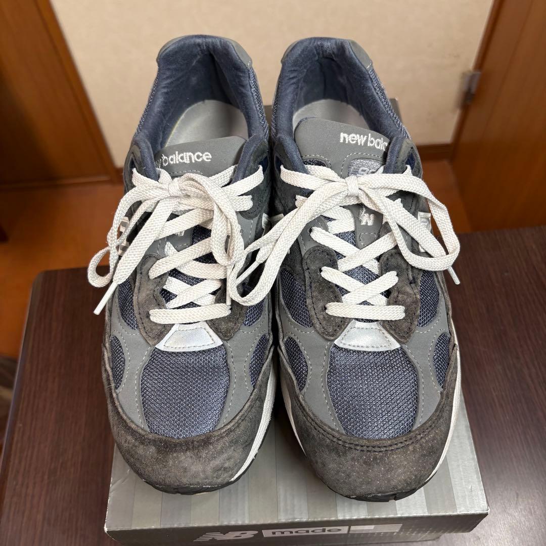 New Balance 992 ネイビー