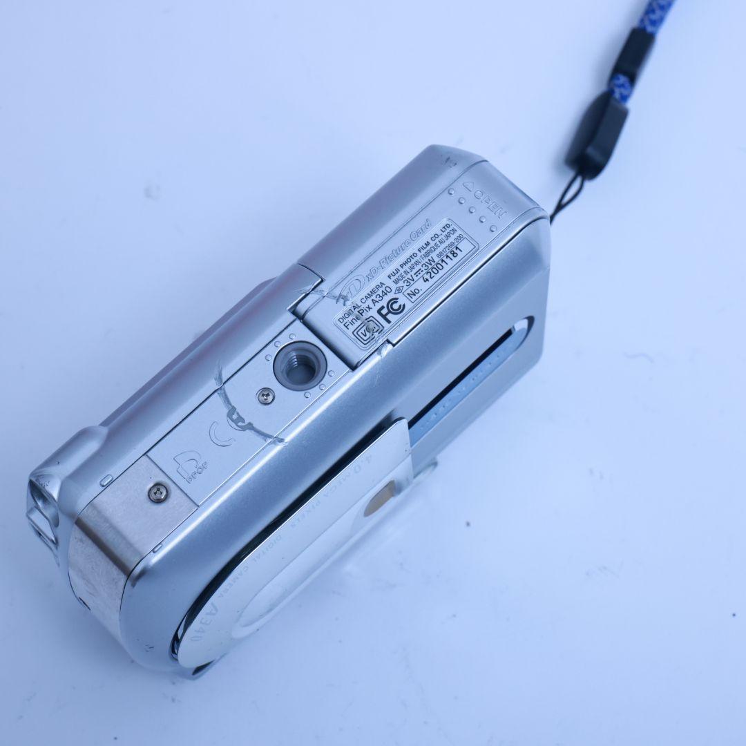 スマホ転送可 FUJIFILM デジタルカメラ A340 電池メモリーカード