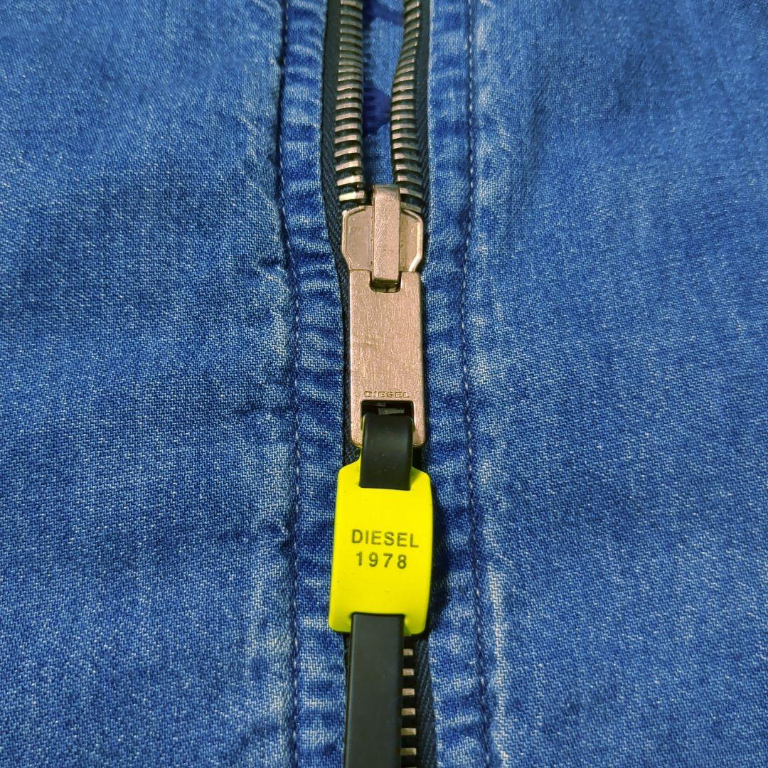 DIESEL　デニムスカジャン　スタジャン　Sサイズ