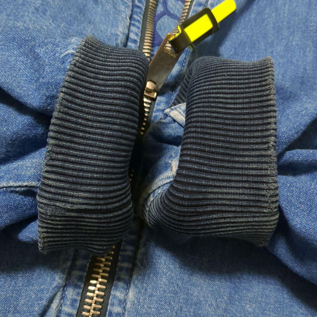 DIESEL　デニムスカジャン　スタジャン　Sサイズ