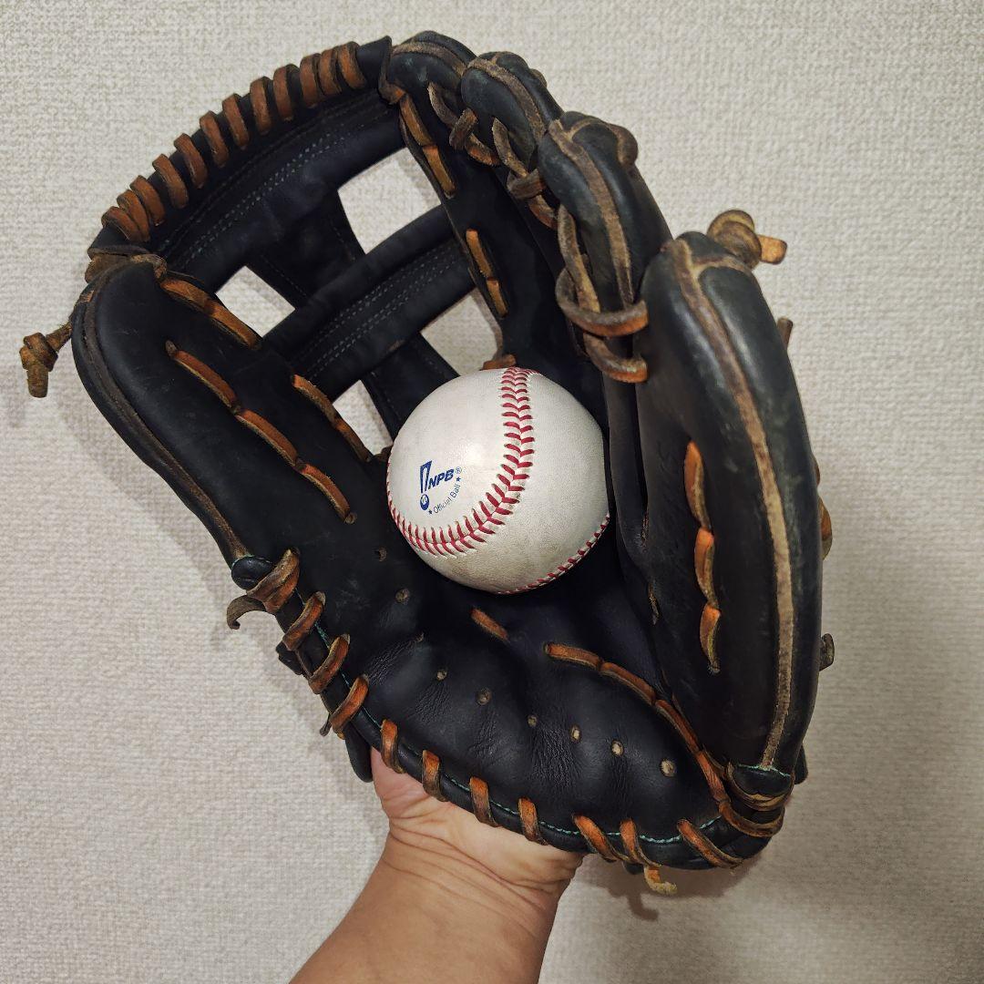 久保田スラッガー 限定 硬式 内野手用 グローブ 野球 東京支店刻印 袋付き