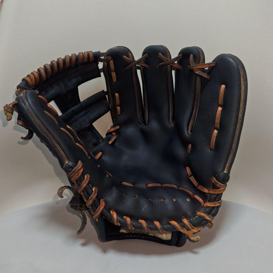 久保田スラッガー 限定 硬式 内野手用 グローブ 野球 東京支店刻印 袋付き