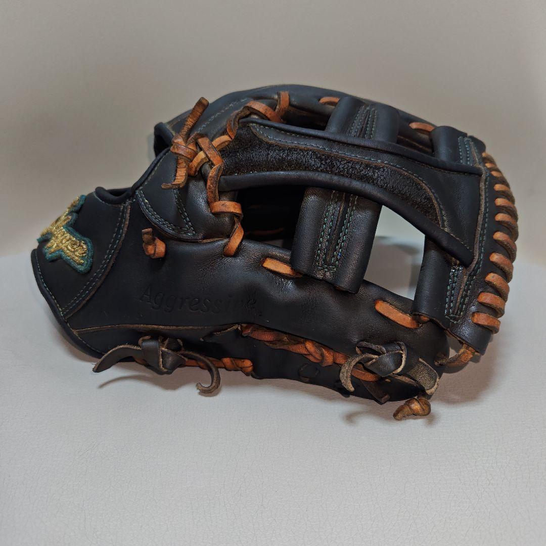 久保田スラッガー 限定 硬式 内野手用 グローブ 野球 東京支店刻印 袋付き