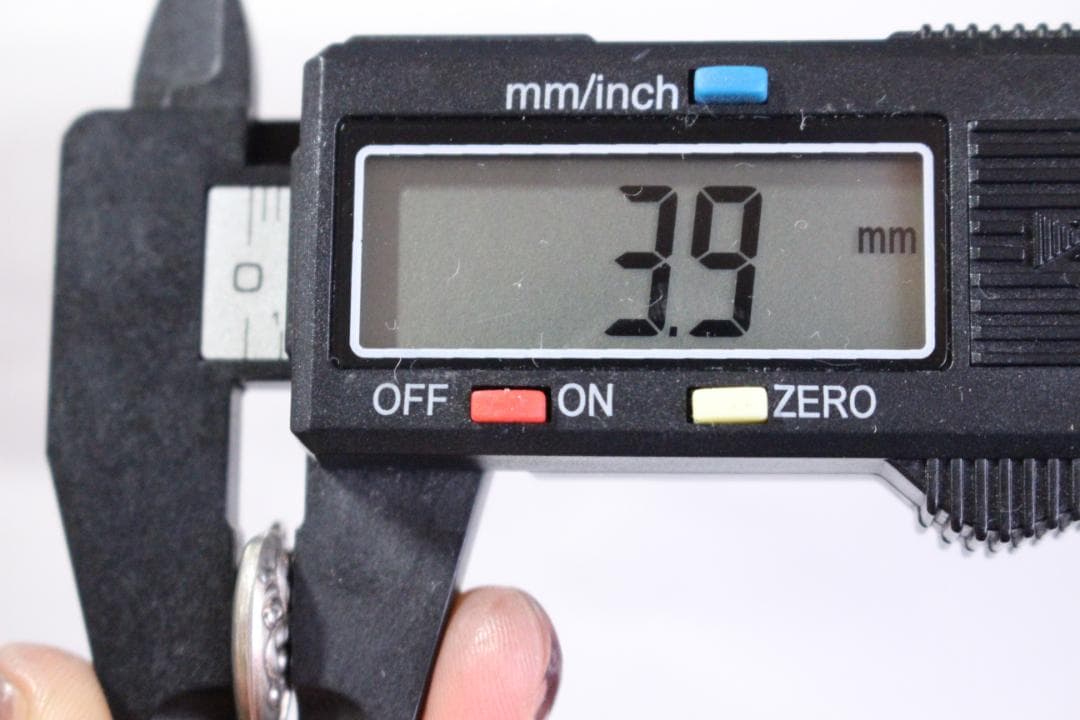 40s　スウィートハートジュエリー　パフィハート　シルバー 波　渦巻　NAVY