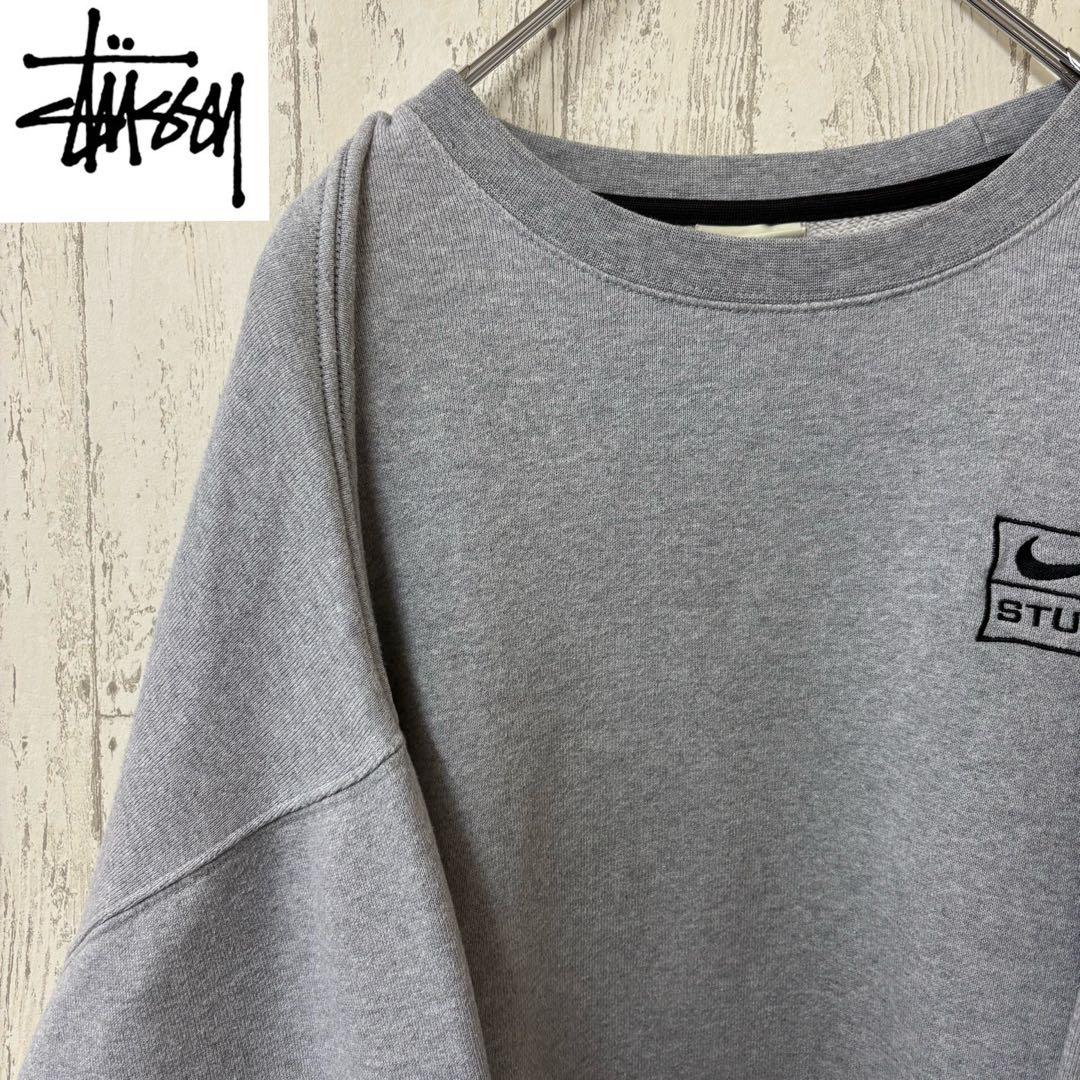【激レア】STUSSY ステューシー　NIKE スウェット　トレーナー　ゆるだぼ