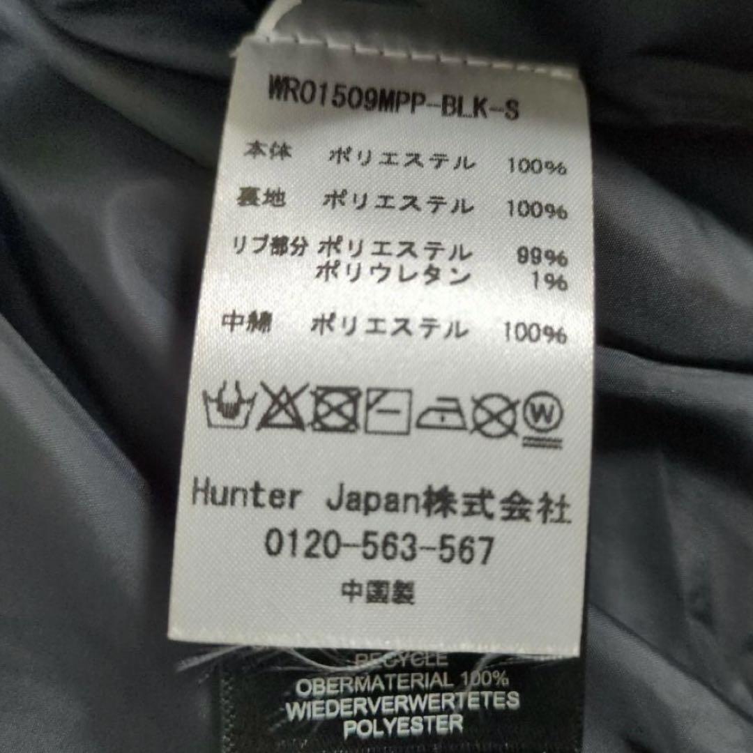 ブラック フード付き ダウンジャケット