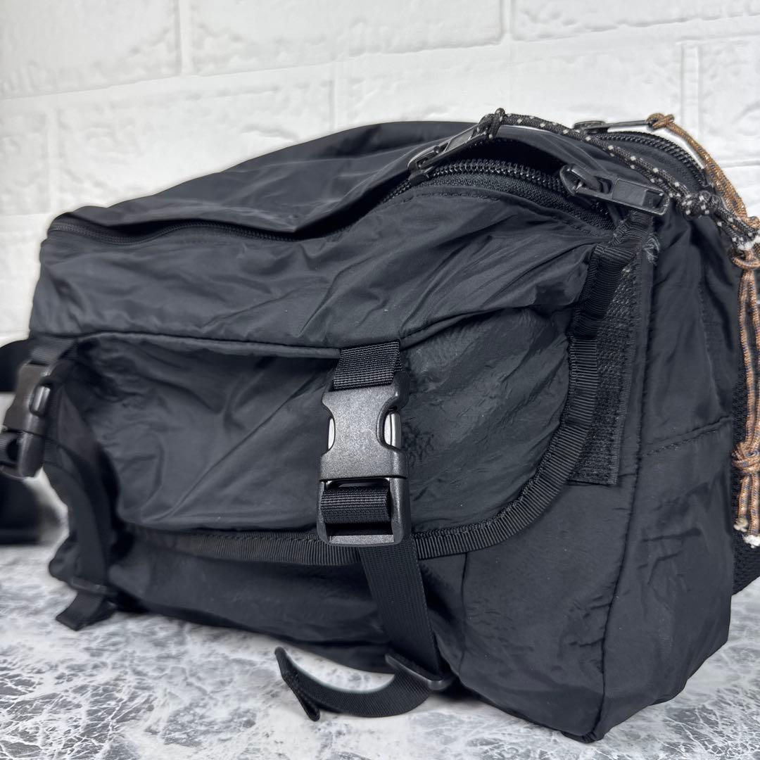 PORTER ナイロン エクストリーム メンズ ブラック ボディバッグ