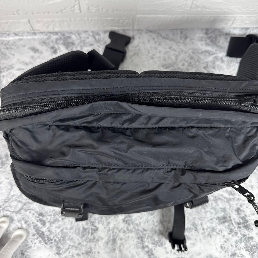 PORTER ナイロン エクストリーム メンズ ブラック ボディバッグ