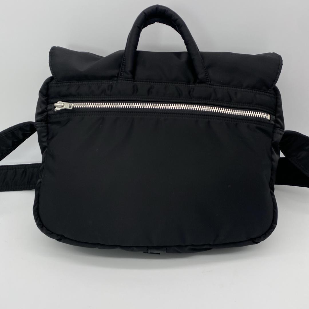 【極美品】 ポーター タンカー ２WAY ヘルメットバッグ フラップ ショルダー