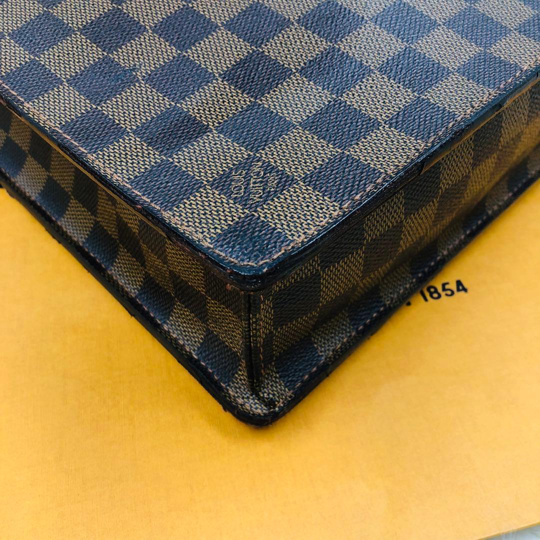 正規品本物✨ルイヴィトン✨ブリーフケース ダミエ アルトナPM エベヌ✨メンズ