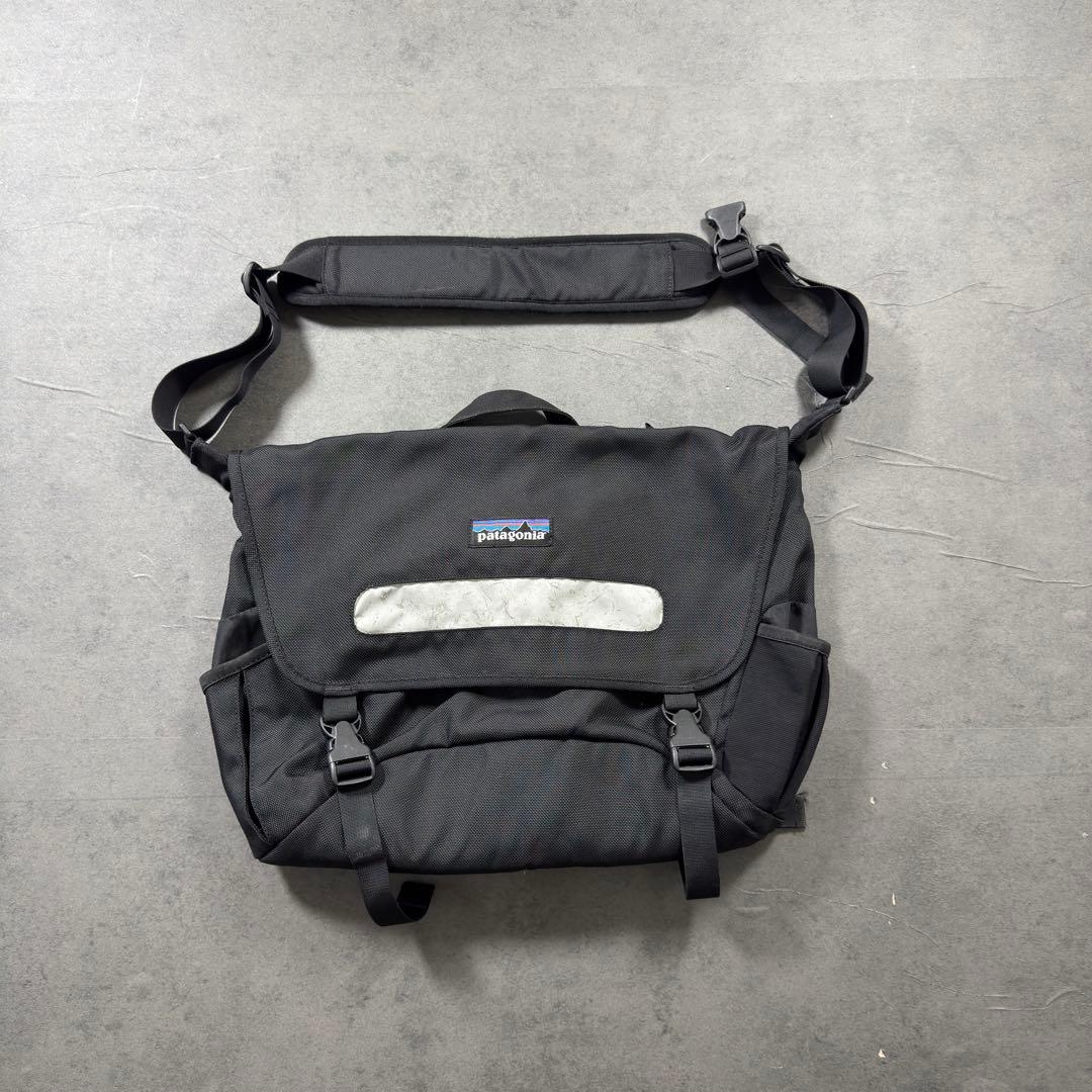 patagonia Half Mass ハーフマスメッセンジャーバッグ 黒 古着