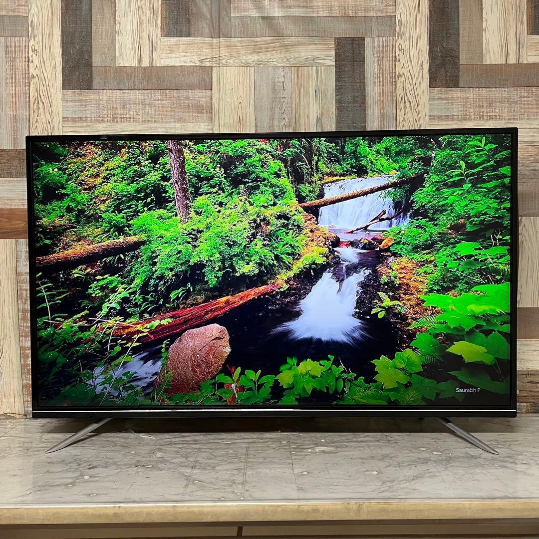 全国送料込❣️グリーンハウス49V型4K液晶テレビ東芝製最新LSI搭載