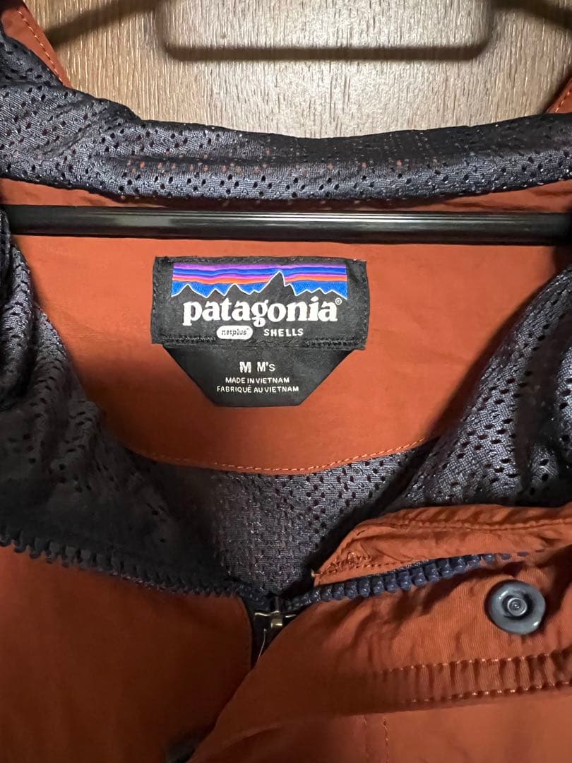patagonia マウンテンパーカー Mサイズ オレンジ