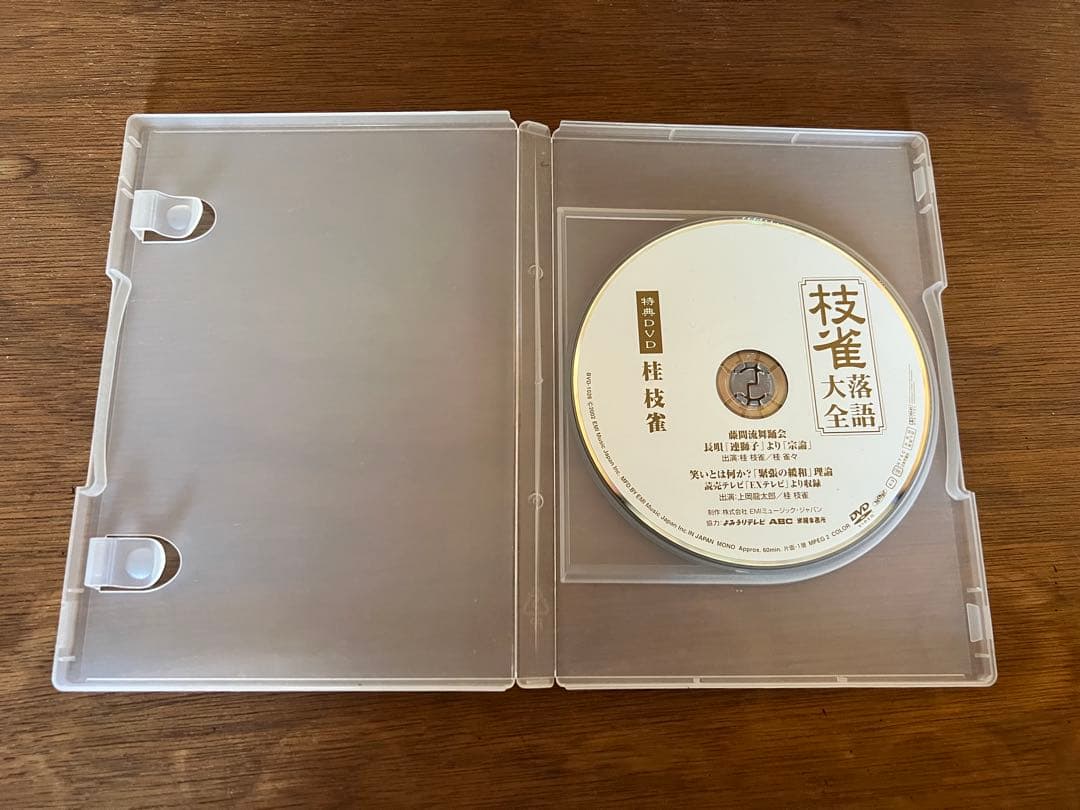 K*o様 【O-1439】桂枝雀 落語大全 DVD 特典付 第1期