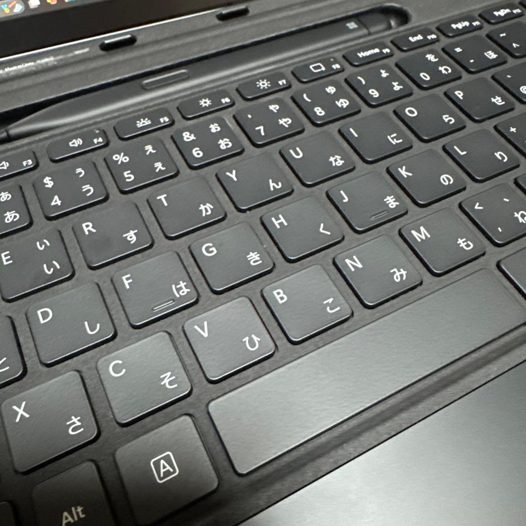 ペン付きSurface Pro Flex キーボード日本語配列 ブラック