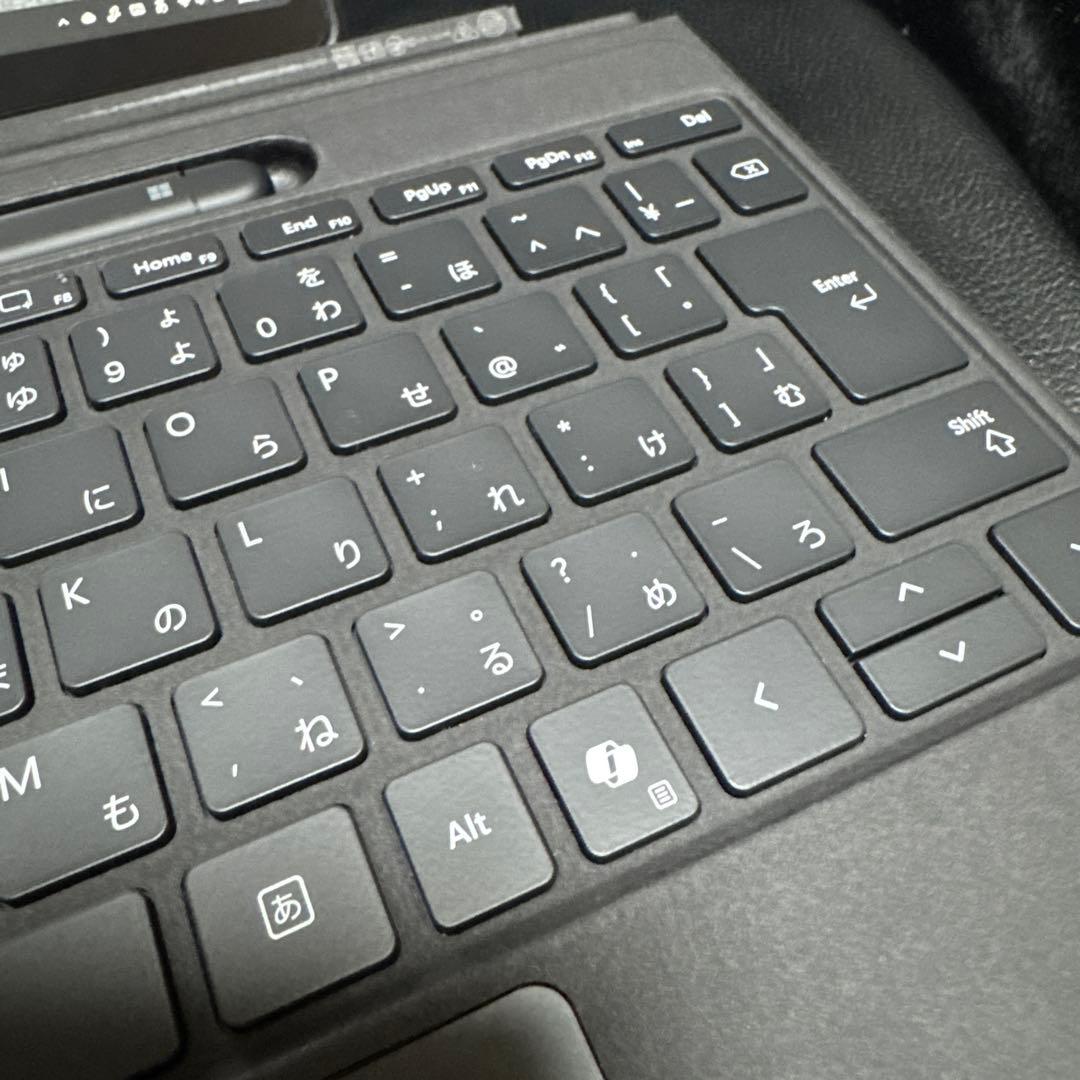 ペン付きSurface Pro Flex キーボード日本語配列 ブラック